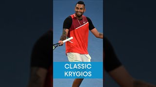 Nick Kyrgios FAKES underarm serve twice 😂 [upl. by Hole]