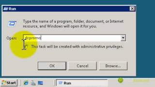 How to install active directory on windows server 2008 [upl. by Amsirp]