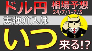 【ドル円最新予想】実弾介入が来るのは××円の時！ドル円の攻め方と合わせて簡単解説！来週の為替相場予想と投資戦略！雇用統計・ISM・仏下院議会選挙・ECBフォーラムに注目2471週【FX】※ [upl. by River124]