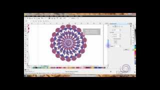 Mosaicos e Arabescos  Corel Draw [upl. by Cruce]