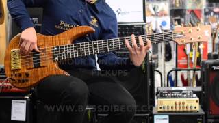 Fodera Monarch 6 at Bass Direct UK [upl. by Yhtomot799]