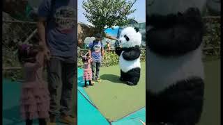 Baby Anaya Enjoying in Dinosaurs Park  Father amp Daughter Fun trending viral shorts viralvideo [upl. by Azaria646]