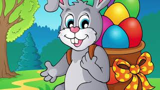 Hoppity Easter Bunny  Kids Easter Song  Easter Song For Kids  Time 4 Kids TV [upl. by Yorker]