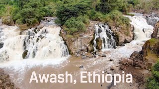 1 Awash Ethiopia  Aerial 4K  ኢትዮጵያ [upl. by Enohsal]