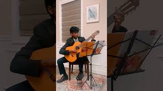 Ecossaise by Ferdinando Carulli  ABRSM Guitar Grade 1 List B1  Performed By Raghav H Rachapudi [upl. by Aivin]