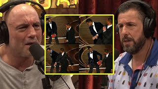 Adam Sandler On Will Smith Slapping Chris Rock  Joe Rogan amp Adam Sandler [upl. by Hanford279]