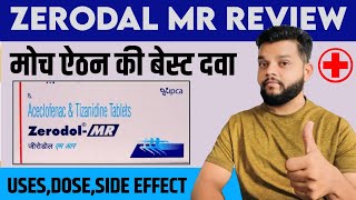 Zerodol MR Tablet Review In Hindi  Aceclofenac amp Tizanidine Tablet UsesDoseSide Effects [upl. by Anes]