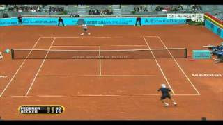 Federer VS Becker Madrid Spain 2010 [upl. by Dita]