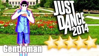 5☆ stars  Gentleman  Just Dance 2014  Kinect [upl. by Yknarf499]