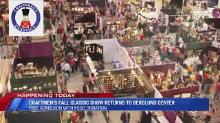 Food donation and admission Craftsmens Classics Fall Classic Art and Craft festival returns [upl. by Oryaj]