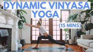 Vinyasa Yoga Flow DYNAMIC YOGA For Strength  Flexibility  Steady Yoga Workout [upl. by Nuahsar]