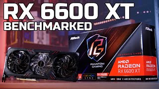 RX 6600 XT Benchmarked at LOW  MEDIUM  HIGH  ULTRA  Ray Tracing  ASROCK Phantom Gaming [upl. by Duane]