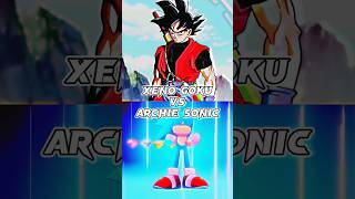 Archie Sonic vs Xeno Goku Who is Stronger [upl. by Schoenburg182]