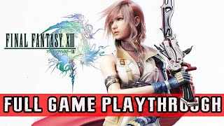 FINAL FANTASY 13 2009  100 FULL GAME  Gameplay Movie Walkthrough【FULL HD】 [upl. by Laubin629]