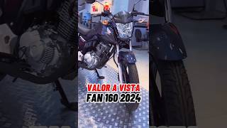 VALOR ATUALIZADO DA FAN 160 MODELO 2024 LANÇAMENTO HONDAfan160 TITAN160 honda motos [upl. by Rodd]