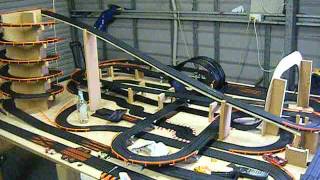 AFX Slot car track [upl. by Dnalram137]