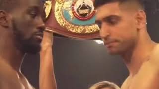 Wow Crawford vs Khan Epic Faceoff [upl. by Chrystal237]