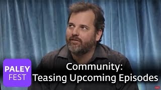 Community  Dan Harmon Teases Upcoming Episodes [upl. by Mcdowell]