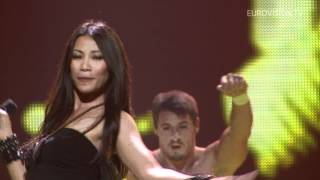 Anggun  Echo You And I France 2nd rehearsal and backstage [upl. by Birk]