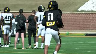 Extended highlights of day four of Mizzou footballs 2024 spring camp [upl. by Oates]