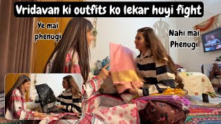 Vrindavan Saree Outfits ko lekar Fight😡 amp health update  Shilpa Chaudhary [upl. by Saitam]