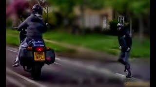 SUSPECTED MOPED THIEF HIT AND RUN [upl. by Concordia]