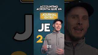 Accounting Acronyms Quiz 4 [upl. by Gusella]