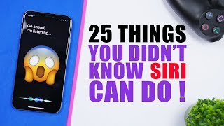 25 Things You Didnt Know SIRI Can Do Siri Tips amp Tricks [upl. by Bancroft]