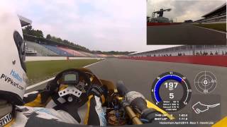 Superkart  Hockenheim Ring  April 2014  Race 1 [upl. by Schuster]