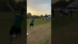 Playing padless cricket baber hiphoporrap music cricketlover kingbaber ipl musicgenre [upl. by Onivla]