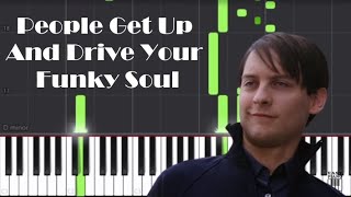 People Get Up And Drive Your Funky Soul  Spiderman 3  Piano Tutorial by Easy Piano [upl. by Suoicerp]