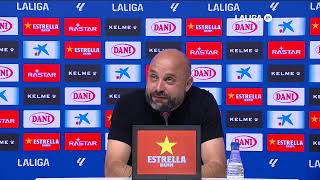 Manolo González quotEs un momento para disfrutar Estoy muy contento por Puado porque es de la casaquot [upl. by Arrac]