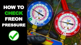 How to Check AC Freon Level [upl. by Okiram]