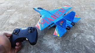 Unboxing and Flying Test of RC Remote Control Jet Fighter The Ultimate Review [upl. by Pearlstein]