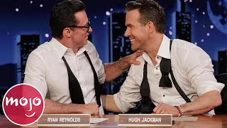 Top 10 Times Ryan Reynolds amp Hugh Jackman Were a Chaotic Duo [upl. by Bedad]