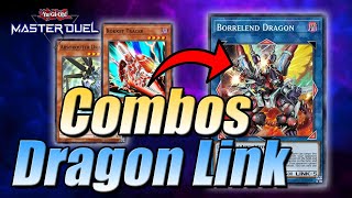 BORRELEND IS HERE PURE DRAGON LINK COMBOS FOR MASTER DUEL POST SELECTION PACK THE NEWBORN DRAGON [upl. by Eberhart]