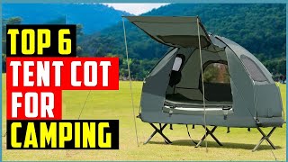 ✅Best Cots for Tent Camping Review  Top 6 Best Cots for Tent Camping  6 Best Camping Cot Tent [upl. by Aarika407]