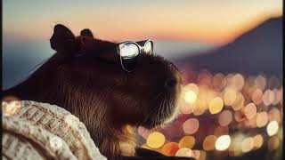 ✨ Eloyse the Capybaras Dreamy Nighttime Vibes 🌙🌌 Peaceful Lofi Music 🐾 [upl. by Eylk74]