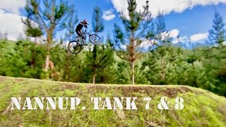 NANNUP MOUNTAIN BIKE PARK Tank 7 amp 8 trails Transition Patrol [upl. by Min]