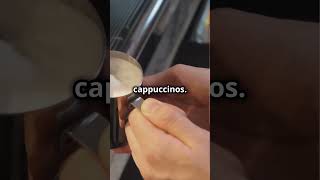 Milk Frother Vs Steam Wand coffee milkfrother steamer steamwand shorts shortsfeed barista [upl. by Leggat]