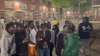 Baltimore Hoods Vlog  Gilmor Homes [upl. by Llerryt]