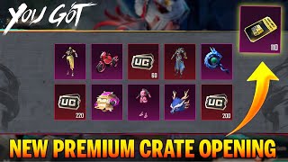 😍NEW PREMIUM CRATE OPENING  BGMI amp PUBG  FREE UPGRADE KAR98 SCAM 😭 ParasOfficialYT [upl. by Yoccm190]