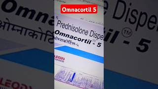 Omnacortil 5 tablet kis kaam aati hai  omnacortil 5 tablet use in hindi  prednisolone use [upl. by Miehar]