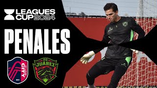 Penales ST LOUIS CITY VS FC JUÁREZ  El SHOW🎩 de JURADO bajo los 3 postes [upl. by Avery]