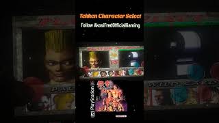 Tekken Character Select akosifredofficialgaming [upl. by Craven]