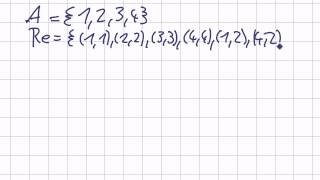 Mathematik für Informatik Studenten 24  Mengenlehre  Äquivalenzrelation [upl. by Jehoash108]