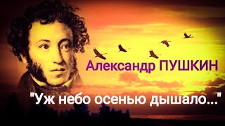 Александр Пушкин quotУж небо осенью дышалоquot Осень Читает Павел Морозов Учи стихи легко [upl. by Wesle]