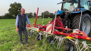 Pottinger 6 Rotor Tedder [upl. by Bevus]