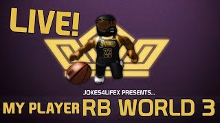 PARK IS RELEASING RB WORLD 3 MY PLAYER TESTING LIVE [upl. by Tedd]