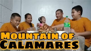 Mountain of Calamares Mukbang [upl. by Everard]